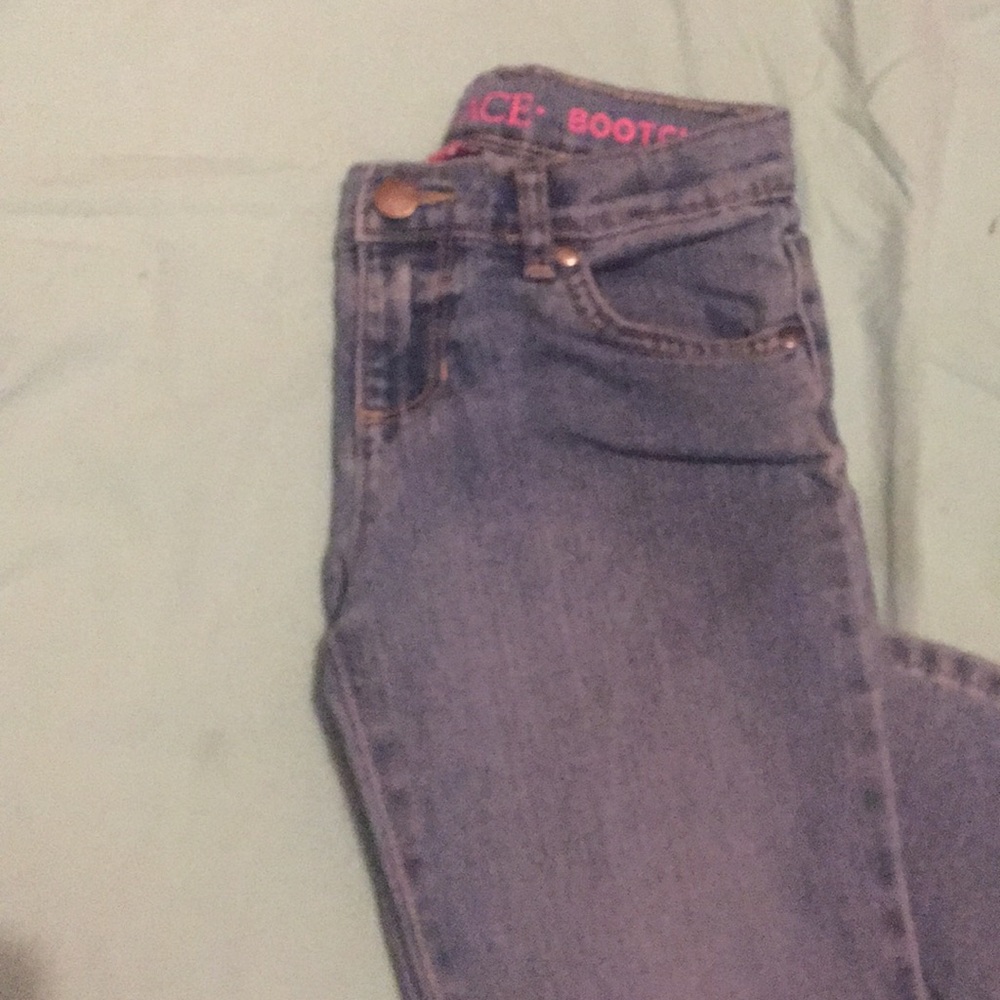 Bootcut girl jeans